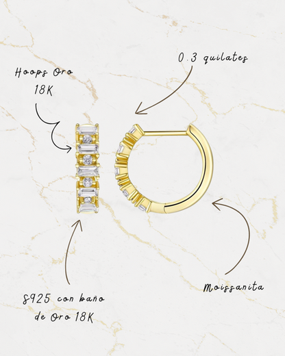 Hoops Oro 18k