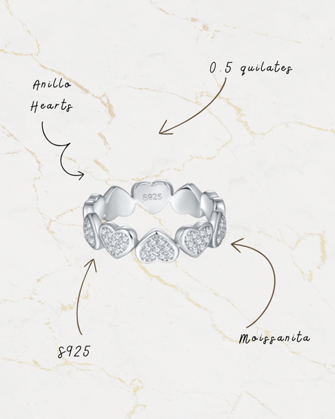 Anillo hearts