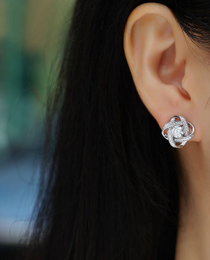 Aretes Cosmic S925 0.5 carat