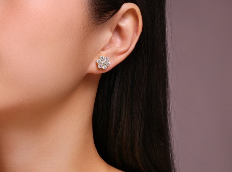 Aretes Winter Oro 18k