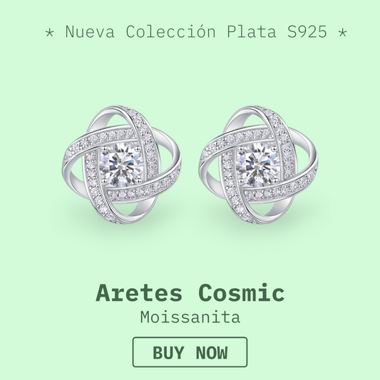 Aretes Cosmic S925 0.5 carat