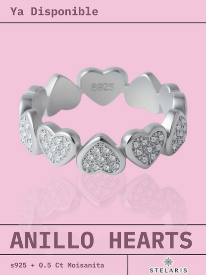 Anillo hearts